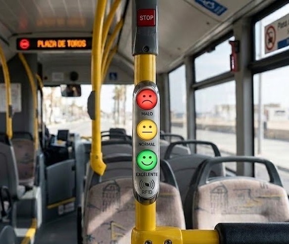 RFID en autobus EMT